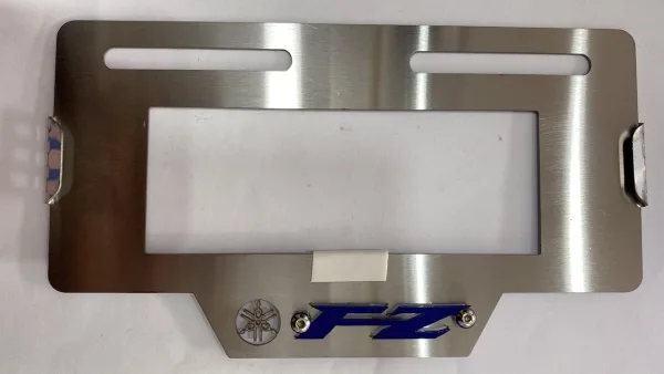 Porta Placa Motos Acero