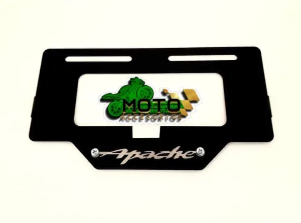 Porta Placa Relieve Apache