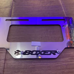 Porta Placa Moto Boxer