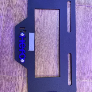 Porta Placa Moto Hero